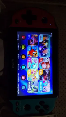Retrô com vários jogos 