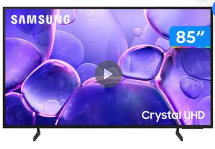 Tv Samsung smart 4k de 85p cristal