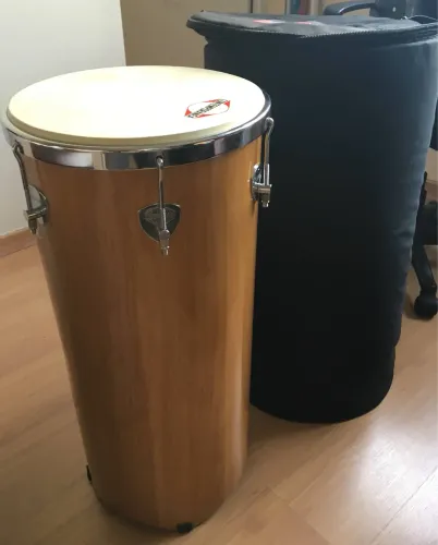 Tambor de roda percussão - Mestre Dalua Capoeira