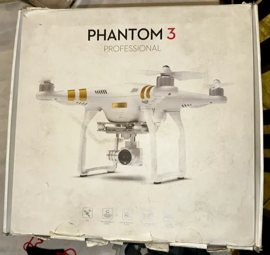 Drone Dji Phantom 3 Professional Profesional Com Câmera 4k (Usado)