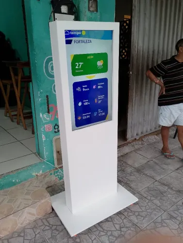 Totem para publicidade e eventos