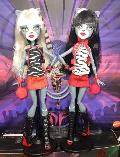 Monster High Purrsephone e Meowlody Creep