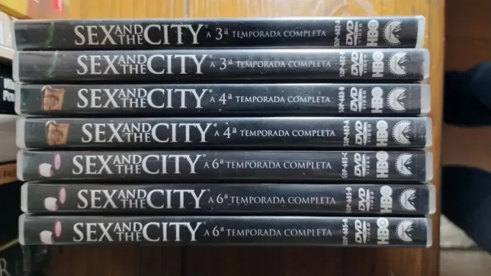 Sex and the City - 3ª, 4ª e 6ª Temporadas Completas em DVD