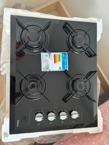 Cooktop 4 bocas novo,na caixa