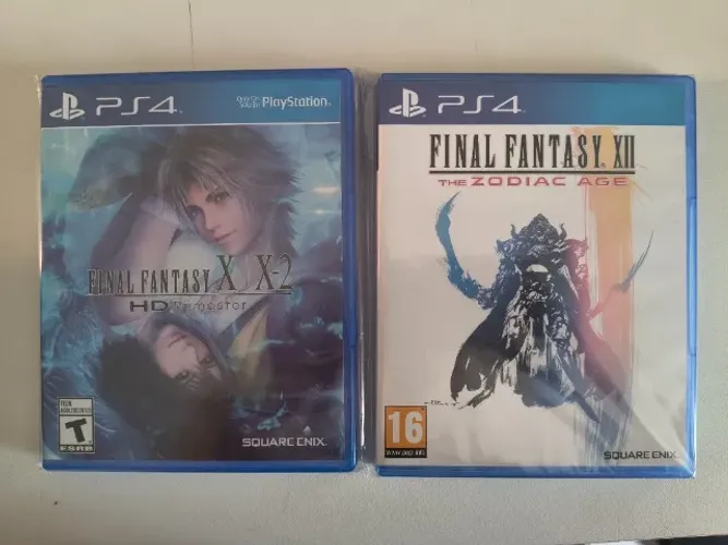 PS4 Final Fantasy X e XII remaster (vendo separado)