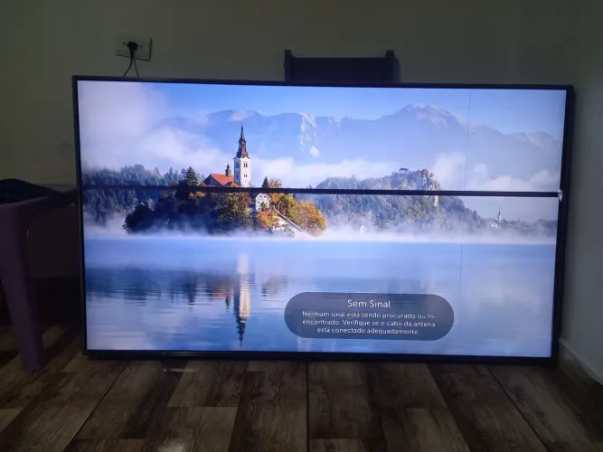 Tv lg 65p com defeito 