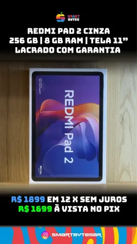 Redmi Pad 2 Cinza