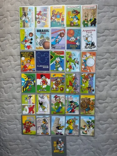 Figurinhas Album Copa Disney 2006 nunca usadas
