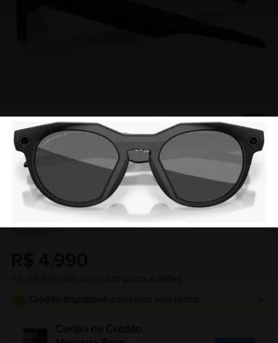 Óculos Inteligente Oakley Meta HSTN - Original EUA