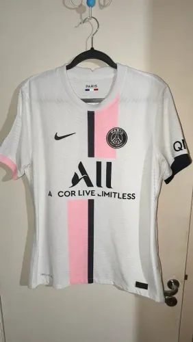 Camisa PSG Nike 2021-22 Marquinhos #5 Modelo jogador