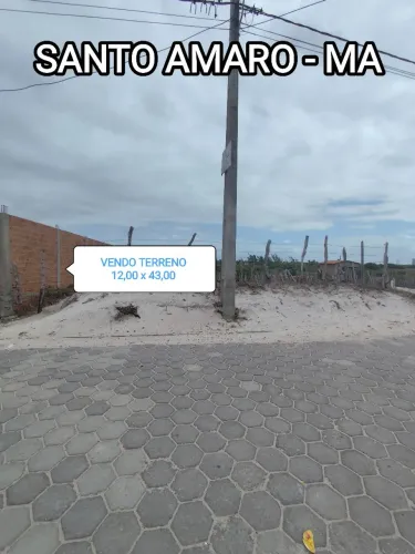 Vendo TERRENO em SANTO AMARO-MA 