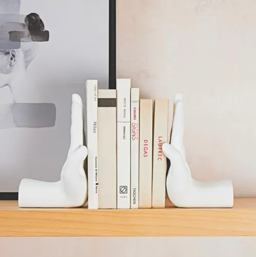 ART OF HAND N APARADOR DE LIVROS C 2