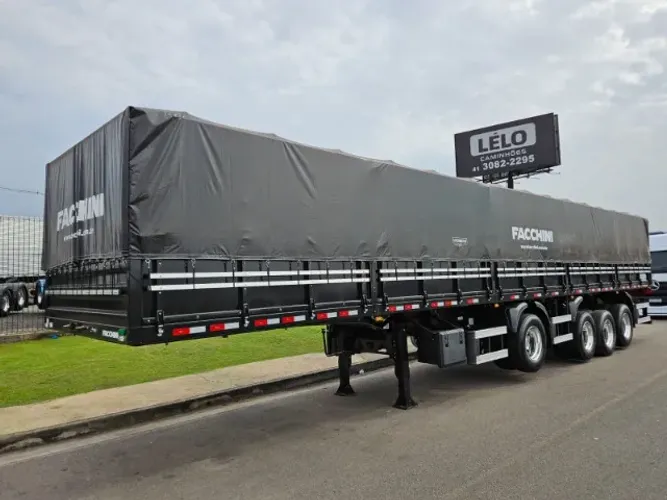 Carreta 4 Eixo Graneleiro Facchini Ano 27 0km Pronta Entrega Sem pneu 14.5 X 1.80 CHAPA