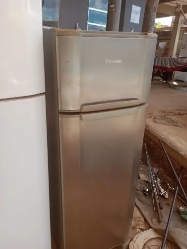 Geladeira inox 800 entrego