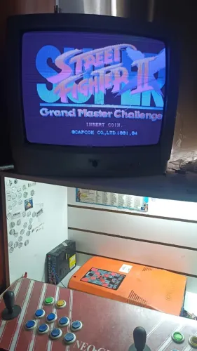 Super street fighter 2 x turbo *conversao* CPS2 JAMMA FLIPERAMa