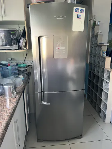 Geladeira Brastemp inverse active inox 220v