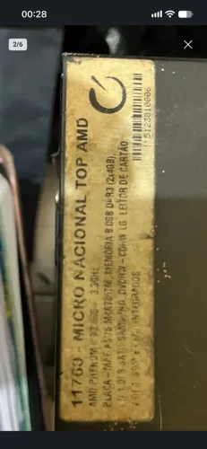 Computador 8gb dd3 1 TB memória