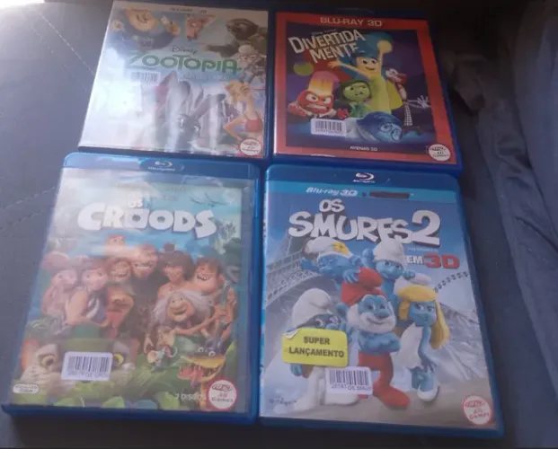 Lote 8 Blu-Rays Variados (Formato 3D)