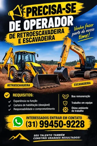 Precisa-se de operador