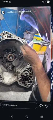 quebrou chama , câmbio, caixa seca, carteer, 