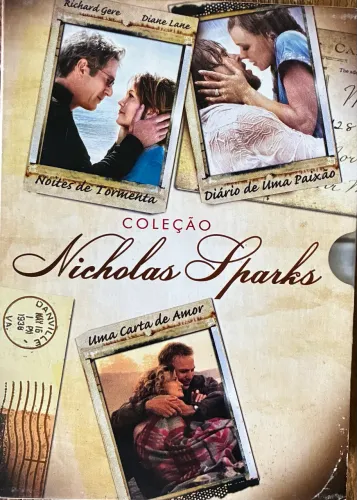 DVD COLEÇÃO NICHOLAS SPARKS 