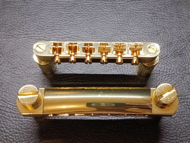 Ponte Tune O' Matic Les Paul, Sg, Dourada