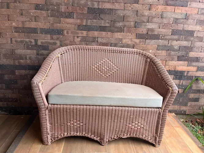 Sofá rattan