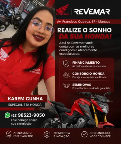 Especialista Honda| Planos Exclusivos e Financiamento