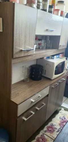 Armário de cozinha+ rack nicho  