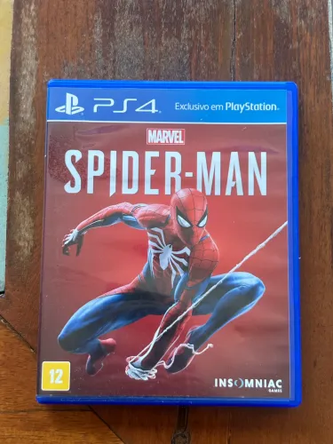 Spider Man ps4 - Mídia física 