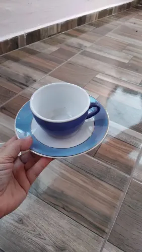 2 xícaras de chá porcelana Mauá