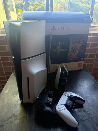 PlayStation 5 slim mídia física 1tb