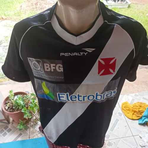 camisa do Vasco da Gama usado em jogo 