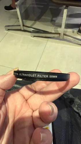 Filtro UV 58mm para lente 