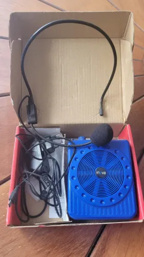 Amplificador de Voz Portátil / Megafone de Cintura (Kit Professor)