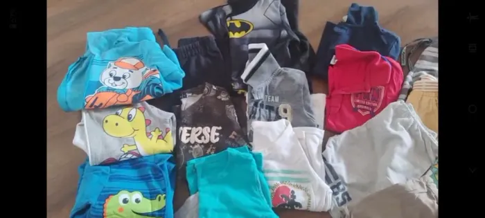 Kit, lote roupa infantil, criança, menino