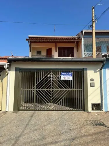 Sobrado com 04 Quartos, sendo 01 Suíte para locação no bairro Vila Brizzola em Indaiatuba/