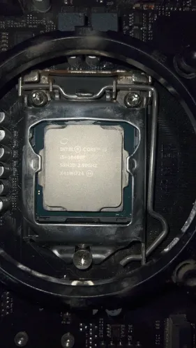 Placa mãe, processador e coler