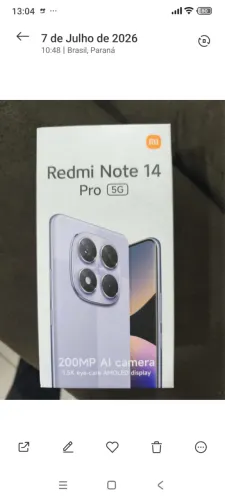 Redmi note 14 pro 5g 512 gb