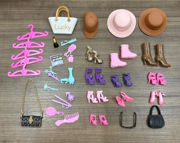 Kit acessórios barbie