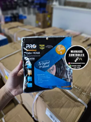 Cabo HDMI 3 metros 