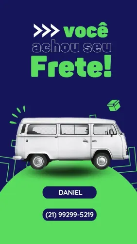Frete kombi fechada