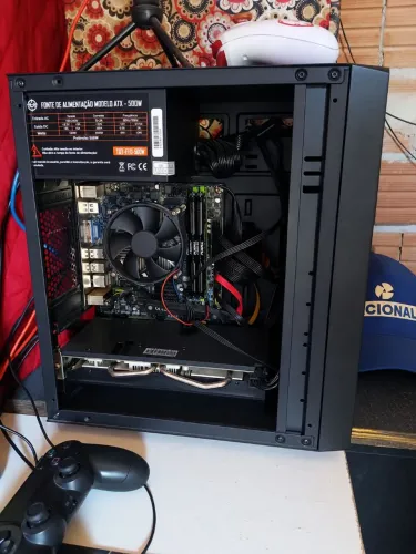 PC GAMER+CONTROLE COM PLACA DE VIDEO