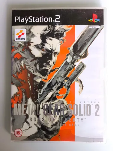 Metal gear solid 2 PS2 original europeu