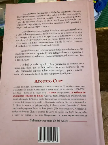 Mulheres Inteligentes Relações Saudáveis Augusto Cury