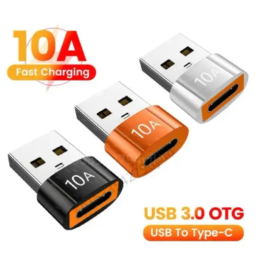 Adaptador Usb Macho P/ Tipo-C Femea 3.0 (99995.9905 zap)