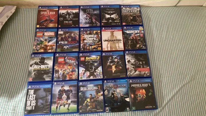 Vendo jogos de Ps4