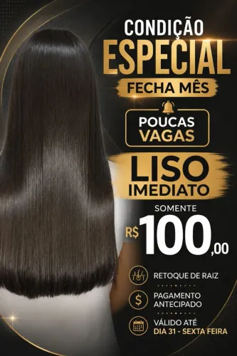 Liso imediato ? condição especial até sexta 31/07
