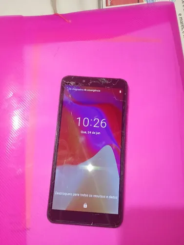Celular LG k8 apenas Tela trincada Toucscreen não funciona