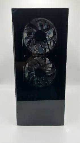 Gabinete gamer 3 fans da cor azul